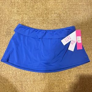 Lilly Pulitzer 6 NWT Blue Skirted Bottom